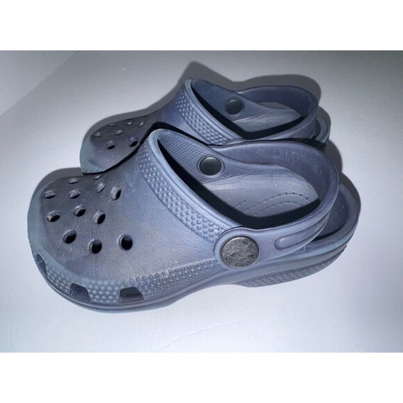 Crocs Navy blue toddler size 8 - Picture 3 of 10
